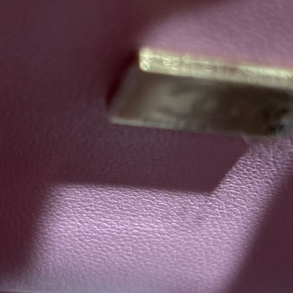 Chanel caviar small doubleflap handbag gold hardware dark  pink - Picture 9 of 9